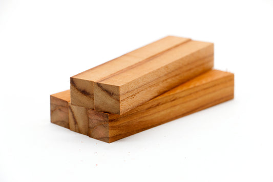 Teak Pen Blanks 5 Pack